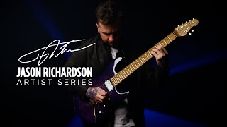 Video thumbnail for Ernie Ball Music Man: Jason Richardson Artist Series Cutlass in Majora Purple by Ernie Ball