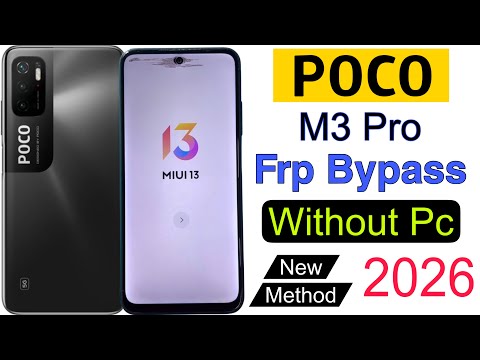 Poco M3 Pro 5G Frp Bypass | Without Pc | Google Account Lock Unlock - New Method New Security 2026