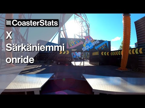 X onride - Särkänniemi [4K 60FPS]