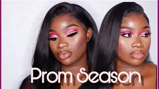 Prom Makeup Tutorial 2019 Soft Glowy Eye Makeup With Minimal Products