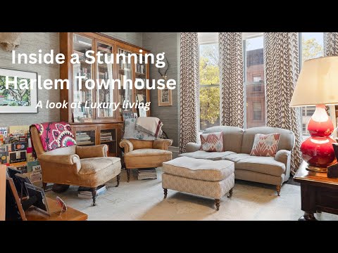 NYC Brownstone Tour - 105 West 122nd Street, New York, NY 10027