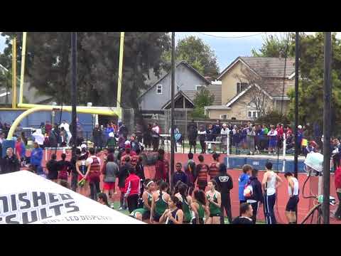 VarB 4x100m at Griffin Relays 3-2-18 - Los Alamitos Boys