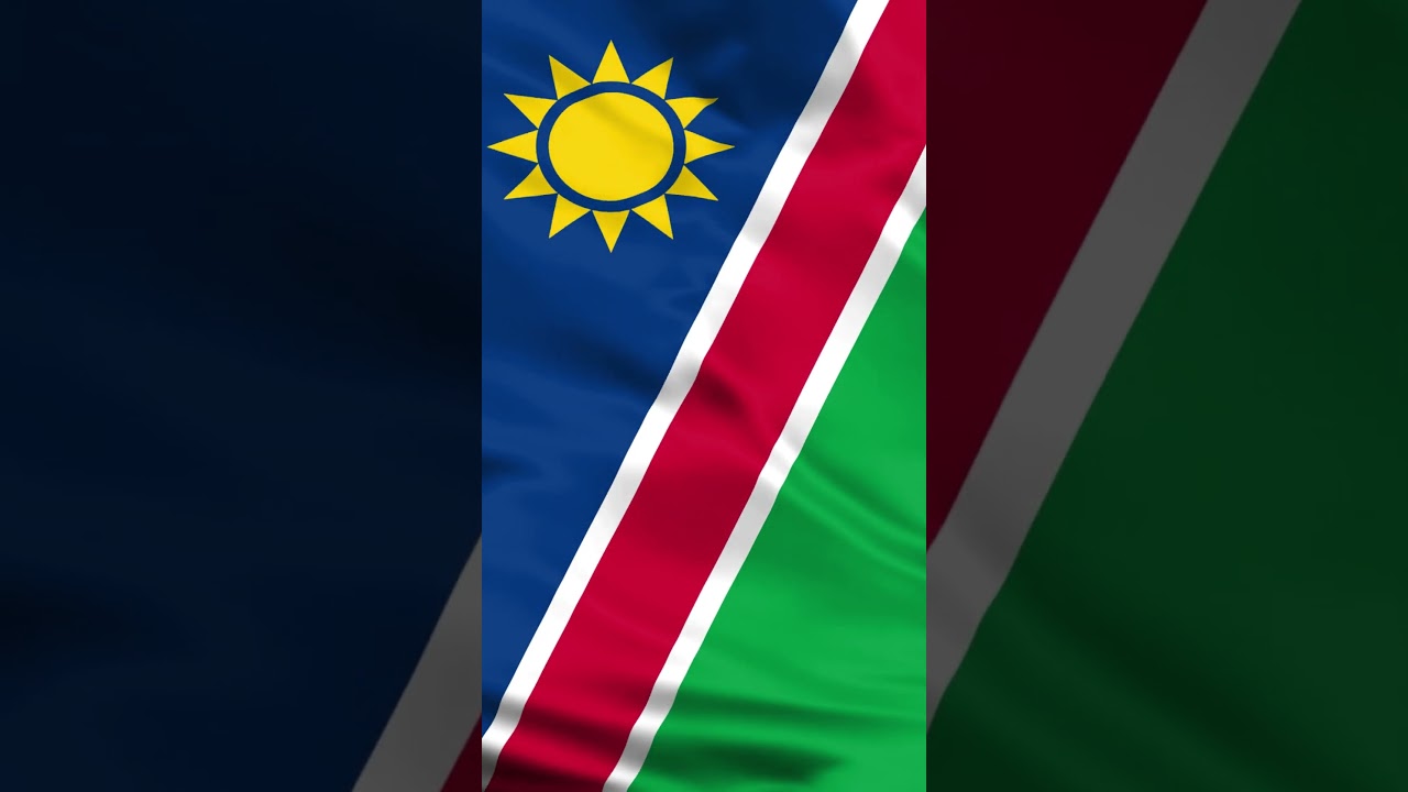 | NAMIBIA | NAMIBIË | Waving Flag | 1 Hour | 4K