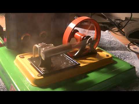 MongoTV_12200 - STEAM ENGINE - Part 30 - First Start - Wilesco D8 Special Edition With Color