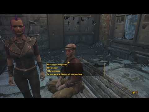 Fallout 4 Modded, Zombie World gameplay pt187  The railroad