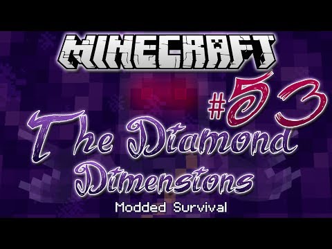 "ZIRA'S QUEST" | Diamond Dimensions Modded Survival #53 | Minecraft