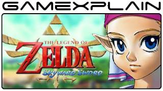 Legend of Zelda Skyward Sword: Secret Song in Reverse (Zelda's Lullaby Easter Egg)