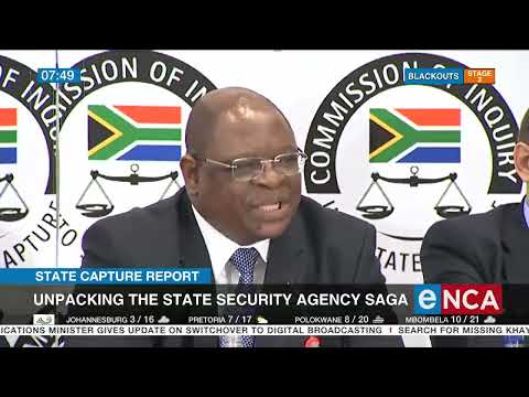 State Capture Report Unpacking the State Security Agency