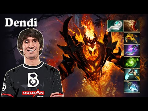 Dendi - Shadow Fiend Midlane | Dota 2 7.30c Gameplay