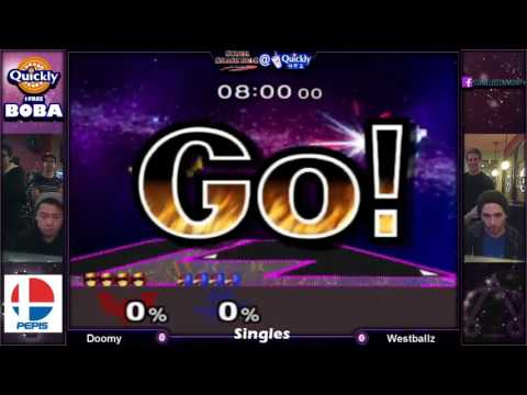 SSBM @ Quickly 13 - Doomy Vs. Westballz
