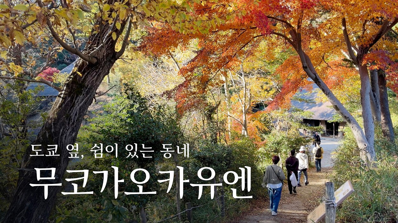 무코가오카유엔 걷기🌿 도쿄현지인이 추천한 도쿄 근교 힐링코스! 놓치면 손해