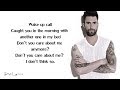 Maroon 5 - Wake Up Call (Lyrics) 🎵