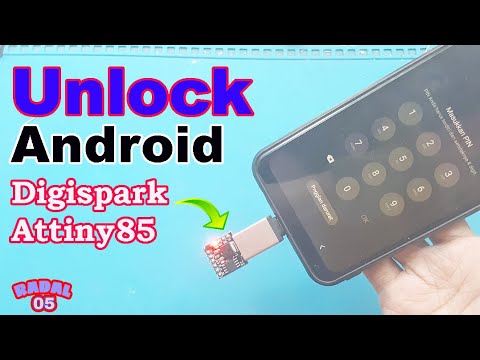 Cara membuka kunci perangkat Android yang dilindungi PIN attiny85 pro
