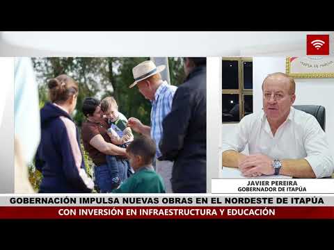 GOBERNACIÓN IMPULSA NUEVAS OBRAS EN EL NORDESTE DE ITAPÚA CON INVERSIÓN EN INFRAESTRUCTURA