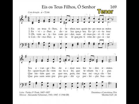 Eis os Teus Filhos, Ó Senhor | Tenor 🎹