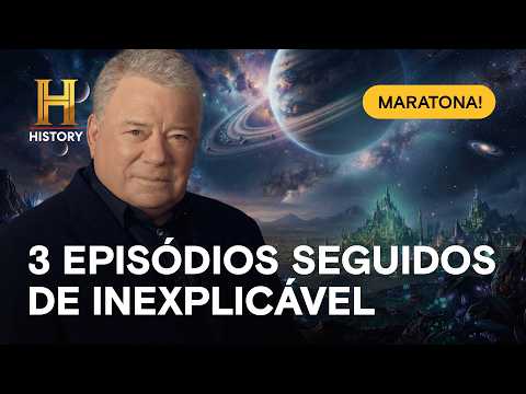 Morar fora da Terra?| 🔥MARATONA INEXPLICÁVEL COM WILLIAM SHATNER | EPISÓDIOS COMPLETOS