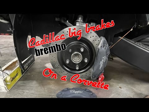 Cadillac 4Pot Big Brakes on a C5 Corvette! Say what?