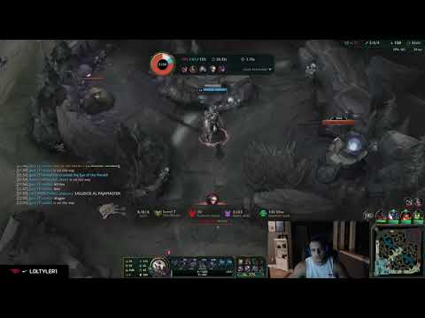 When AATROX HARD INTS Tyler1's GAME by not killing yuumi