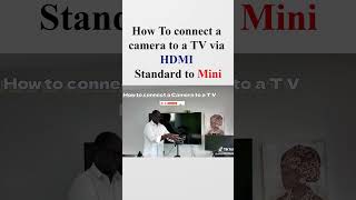 How to connect your camera to a TV HDMI port in just minutes 🛒 The HDMI Cable I Use