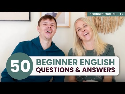 22 MINUTES Beginner English Questions and Answers - Slow English