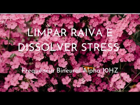 LIMPAR RAIVA E DISSOLVER STRESS - Frequência Binaural Alpha 10hz
