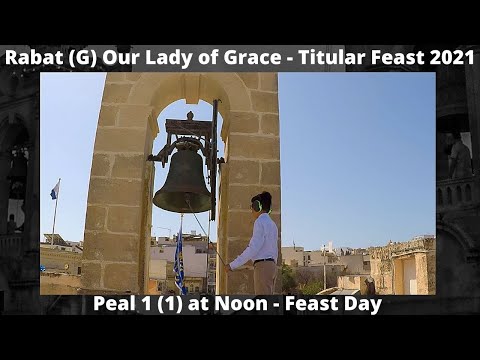 Mota 1 ta' 12:00pm (2021 - 1) - Rabat (G) Madonna tal-Grazzja - Festa Titulari - Qanpiena Waħda
