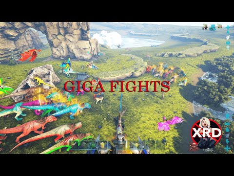Giga Fights Weekend PvP Server 133 & 857 Ark Official PS5 #XRD #89