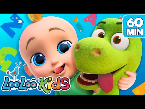 Zigaloo Song & 1 Hour of Happy Kids Songs 🕺🎉 | LooLoo Kids Marathon