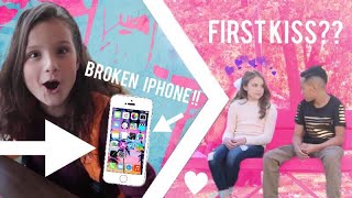 My First Kiss? Hayley LeBlanc breaks her iPhone? Behind the scenes of Mani | Piper Rockelle