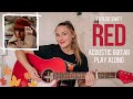Taylor Swift RED Guitar Play Along (Acoustic) // Nena Shelby