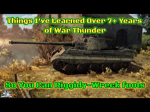 Top 7 Realistic Tank Pro Tips and Tricks - Guide + Tutorial (War Thunder)