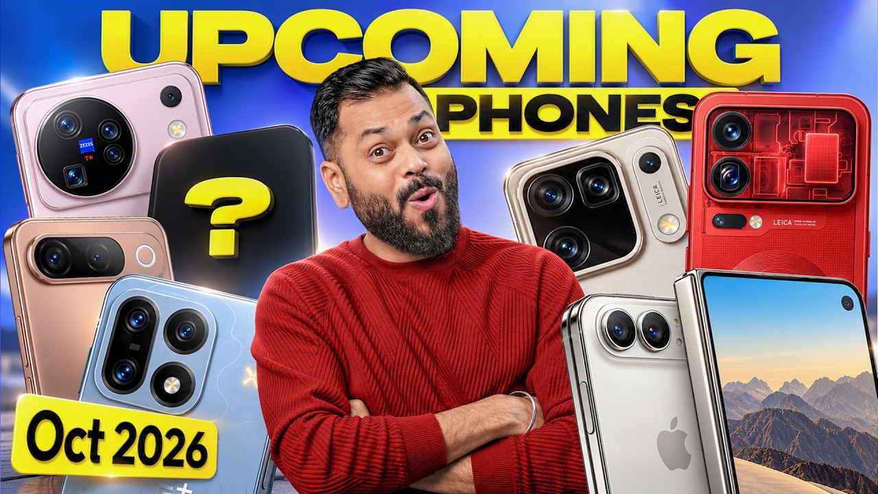 Top 15+ Best Upcoming Phone Launches ⚡ October 2026