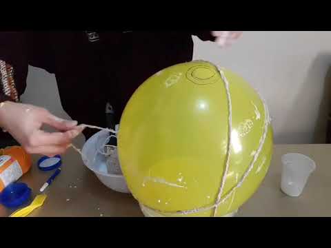 How to make a nice lampshade abjur nasıl yapılır