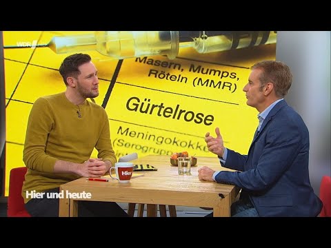 Was tun gegen Gürtelrose? | Dr. Kurscheid zu Gast bei Hier und heute | 07.12.2022