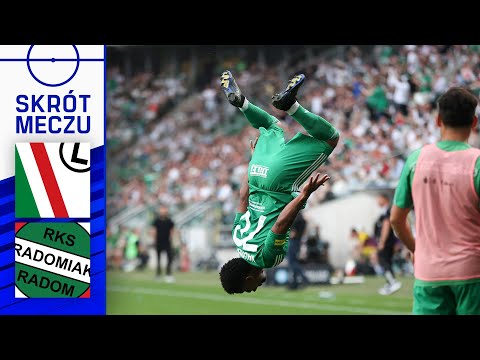 LEGIA - RADOMIAK | SKRÓT | SZOK PRZY Ł3! 3 GOLE I CZERWONA KARTKA| Ekstraklasa 2023/24 |31. kolejka