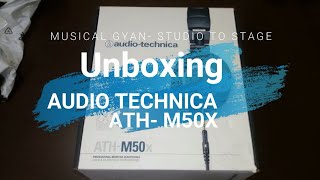 Best Studio Monitor Headphone Under 10k|Audio technica Ath-M50x|Unboxing & Features|Hindi/urdu