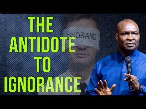 THE ACCURATE CURE FOR IGNORANCE: IGNORANCE IS A CANCER TO GROWTH | APOSTLE JOSHUA SELMAN.