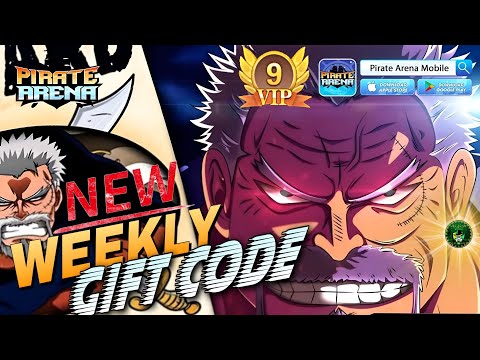 Pirate Arena New Weekly Gift Code 🎁 Valid until (05/21) Instant VIP9 for new Players🔥android/iOS