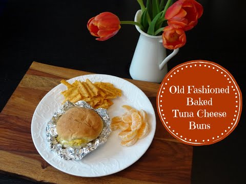 Old Fashioned Baked Tuna Cheese Buns Recipe