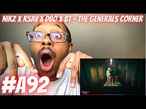 #A92 🇮🇪 Nikz x Kebz x Ksav x Dbo x Dre x BT - The Generals Corner W/ @KennyAllstarTV (REACTS 🇺🇸‼️‼️)