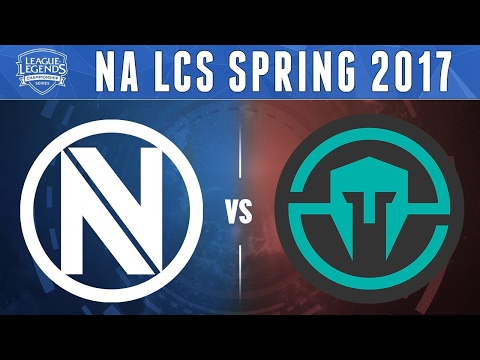 EnVy vs Immortals  League Of Legends NA LCS 2017 Spring Game 3