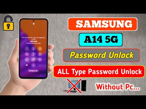 Samsung Galaxy A14 5G || Hard Reset || Pattern Unlock || Password Remove || Without Use Pin ||