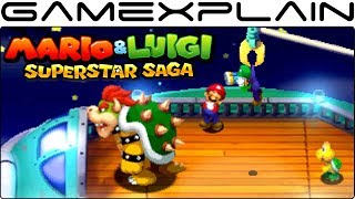10 Minutes of NEW Mario & Luigi: Superstar Saga 3DS Gameplay (Fawful, Battles, & More!)