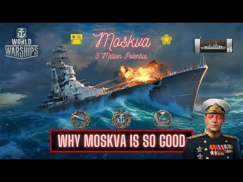World of Warships - Why Moskva is SO GOOD