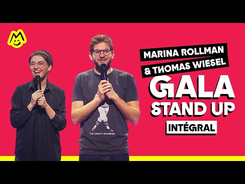 Marina Rollman & Thomas Wiesel : Gala Stand Up – Spectacle complet