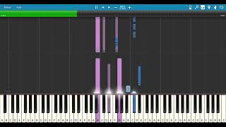 C&#39;est quoi, c&#39;est l&#39;habitude  (Isabelle Boulay) - Tuto Piano