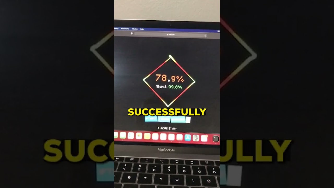 He Got 100 PERCENT On the Perfect Circle Game