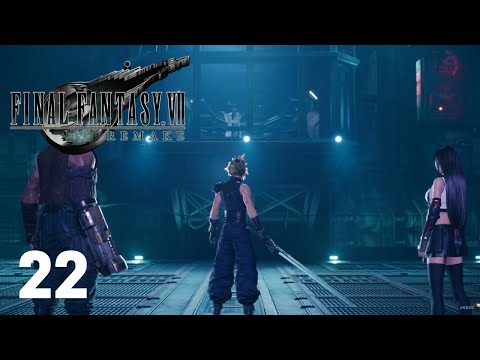 FINAL FANTASY 7 REMAKE - Walkthrough Part 22 PS4 Pro Gameplay [No Commentary]