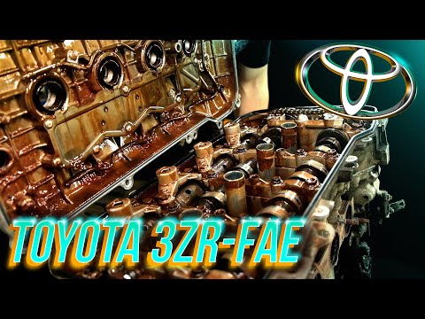 Toyota 3ZR-FAE 2.0 Капучино вместо масла