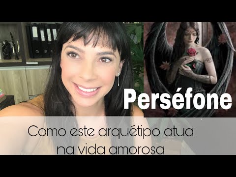 Persephone, goddess of the underworld.